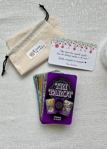 TRI Tarot Destesi - 78 Kart Türkçe - Görsel 4