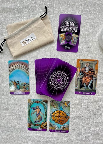 TRI Tarot Destesi - 78 Kart Türkçe - Görsel 3