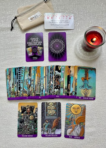 TRI Tarot Destesi - 78 Kart Türkçe - Görsel 7