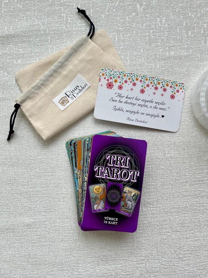 TRI Tarot Destesi - 78 Kart Türkçe - Görsel 4
