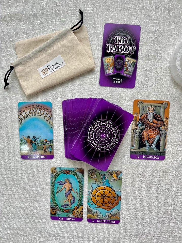 TRI Tarot Destesi - 78 Kart Türkçe - Görsel 3