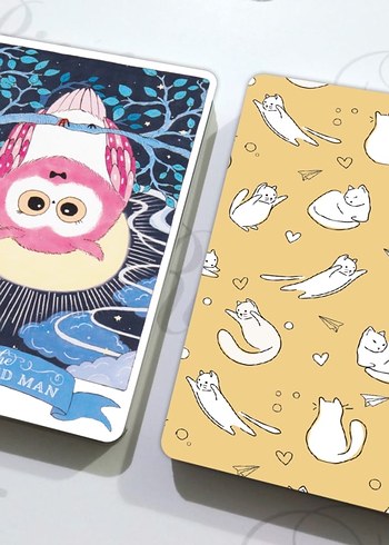 Kawaii Tarot Mini Boy Kartları - 78 Kart - Görsel 2
