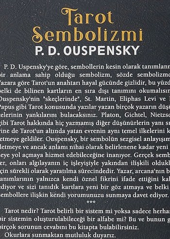 Tarot Sembolizmi Kitabı (Sıfır) - Görsel 2