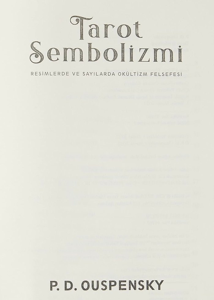 Tarot Sembolizmi Kitabı (Sıfır) - Görsel 3