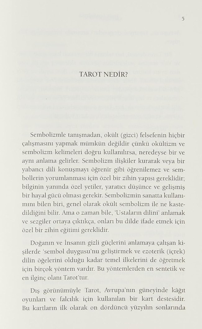 Tarot Sembolizmi Kitabı (Sıfır) - Görsel 5
