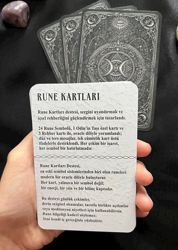 Rune Kartları Destesi  Yeni - Görsel 8
