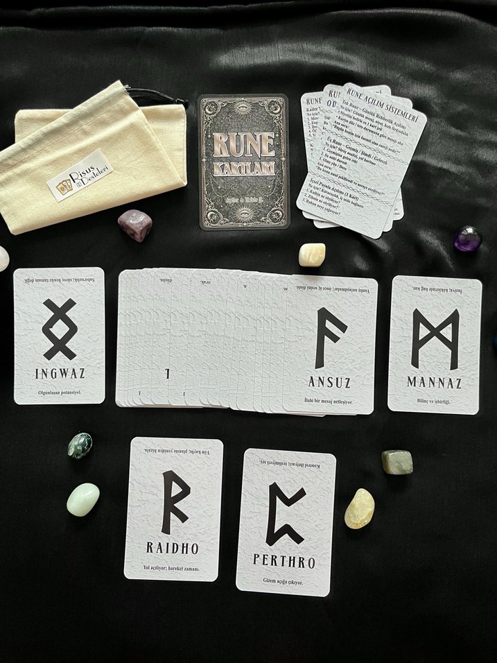 Rune Kartları Destesi  Yeni - Görsel 3