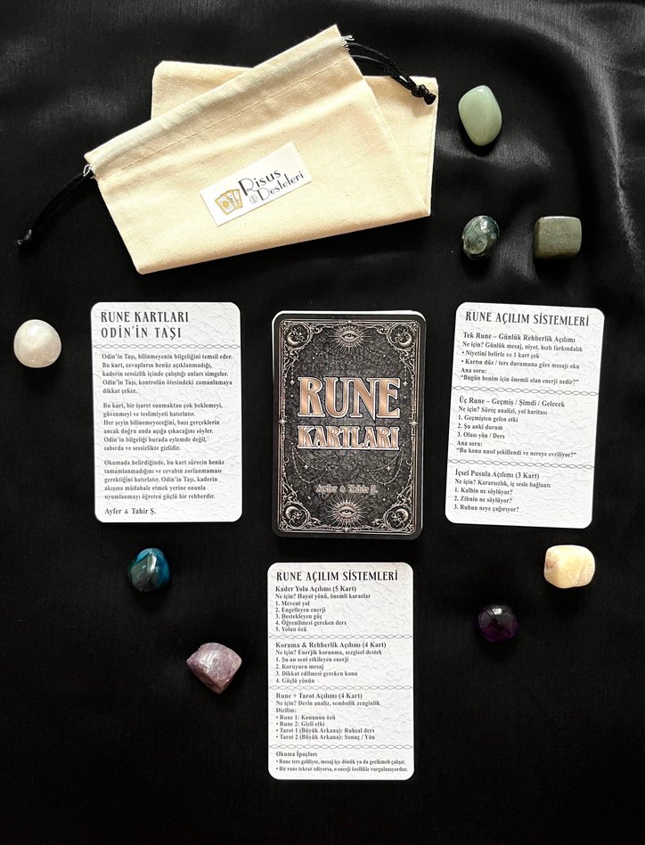 Rune Kartları Destesi  Yeni - Görsel 5