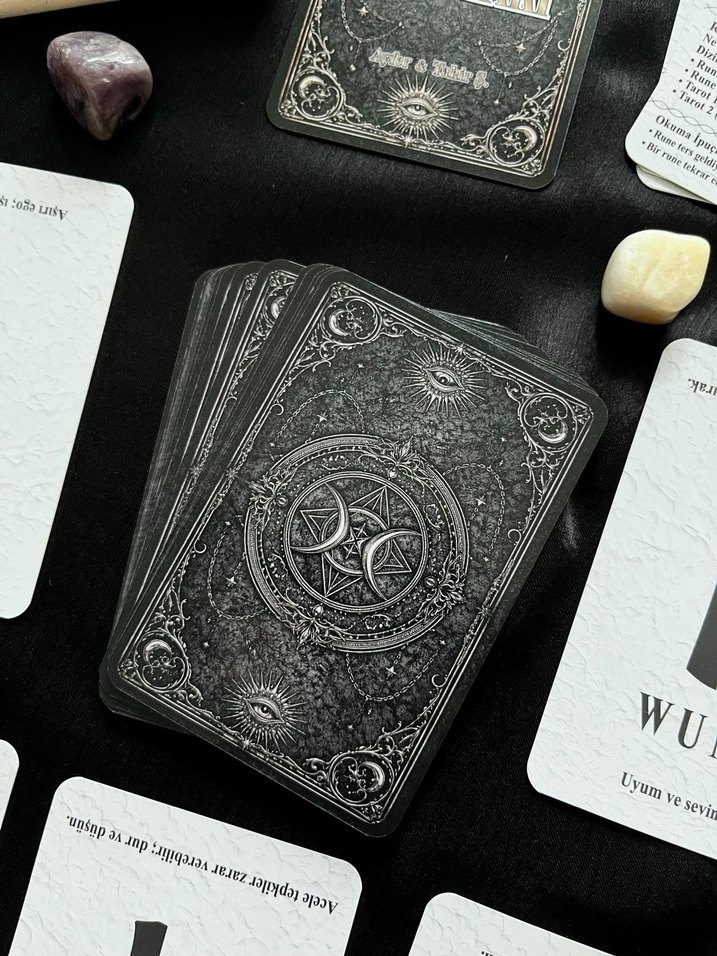 Rune Kartları Destesi  Yeni - Görsel 2