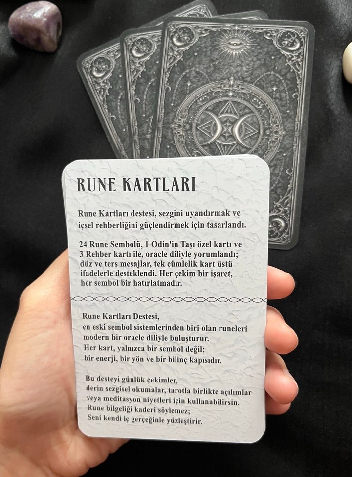 Rune Kartları Destesi  Yeni - Görsel 4