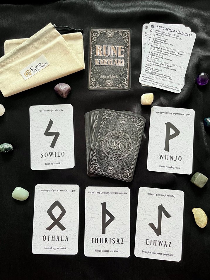Rune Kartları Destesi  Yeni - Görsel 5