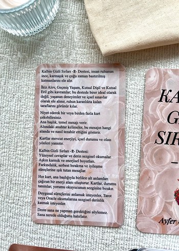 Kalbin Gizli Sırları 1 ve 2 - Kart Desteleri - Görsel 13