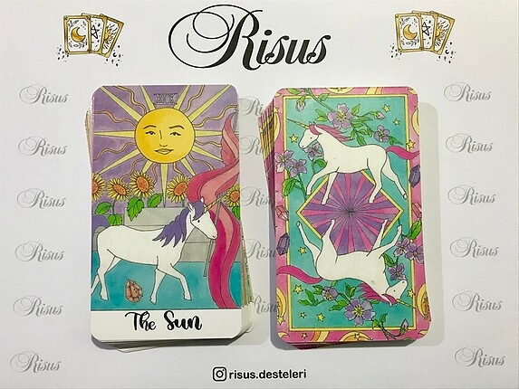 Crystal Unicorn Tarot Kartları