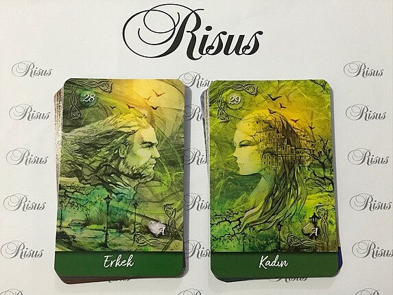 Beden Renk Ayna Kehaneti Lenormand Destesi
