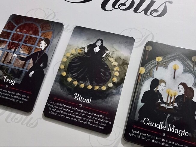 Beden Renk Seasons of The Witch Oracle Destesi