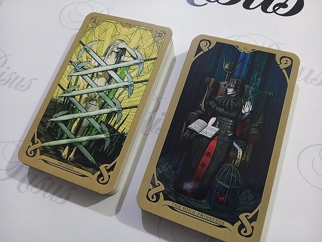 Beden Renk Night Sun Tarot Destesi