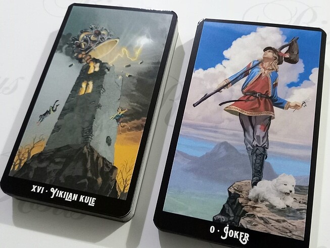  Beden Renk Witches Tarot Destesi Türkçe