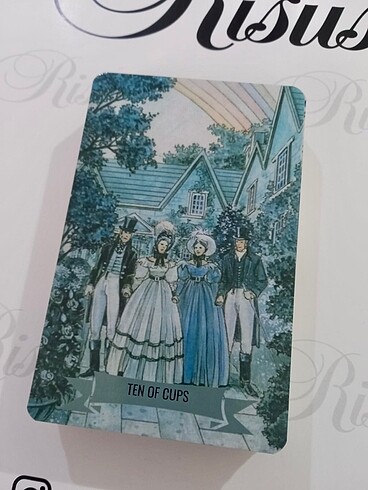  Beden Jane Austen Tarot Kartları Destesi