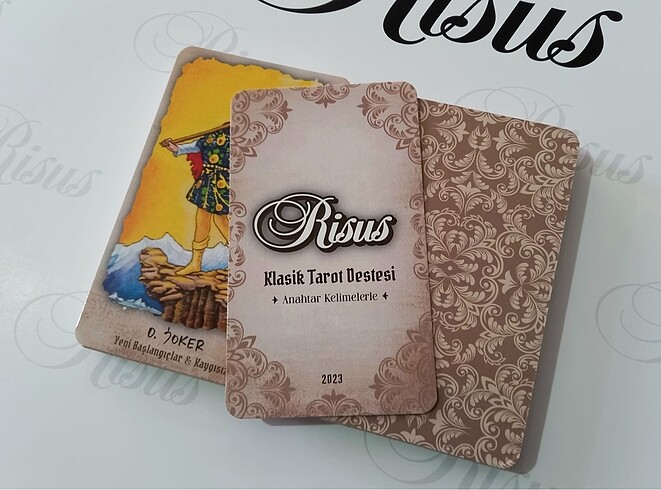 Risus Klasik Tarot Destesi Anahtar Kelimelerle