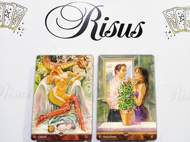 Beden Renk Sexual Magic Oracle Kehanet Kartları Destesi