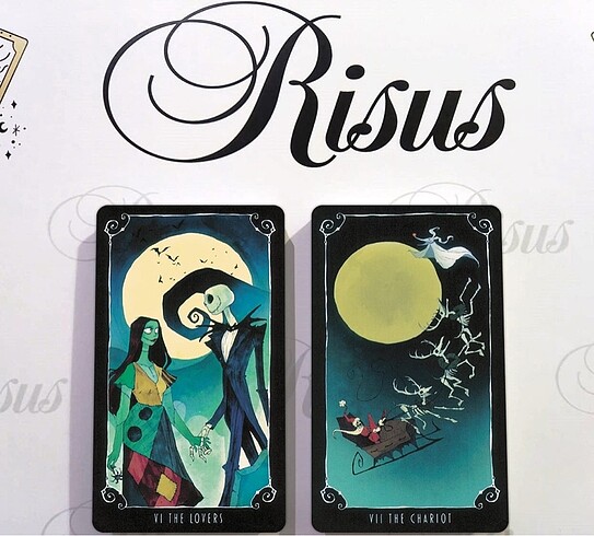  Beden Nightmare Before Christmas Tarot
