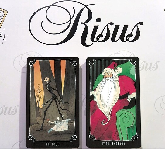  Beden Renk Nightmare Before Christmas Tarot