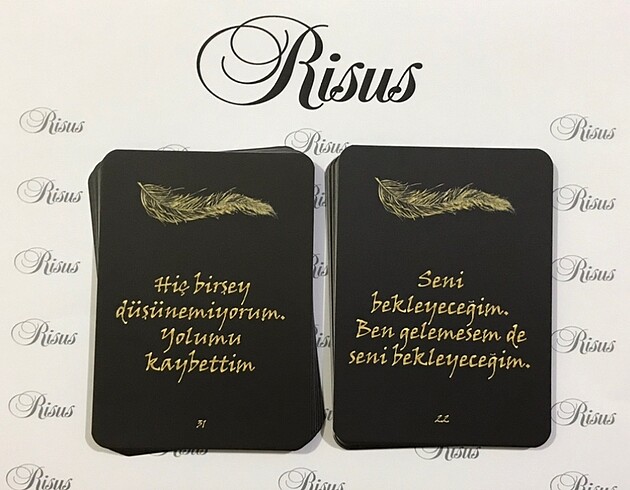 Eril Dişil Konuşturma Kartları Siyah