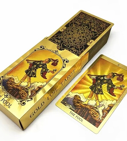Gold Foil Tarot Destesi (Sıfır)