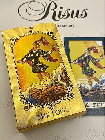  Beden Gold Tarot 'Wisdom Eye? Destesi (Sıfır)