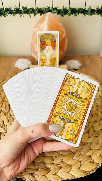  Beden Renk Golden Art Nouveau Tarot Destesi