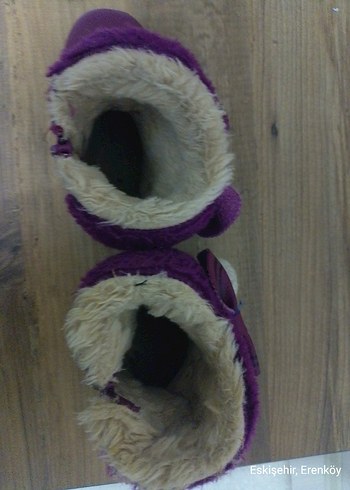 Mor Kürklü Kız Çocuk Botu - Görsel 2