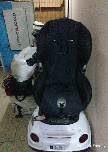 Siyah Bebek araba koltuğu - Görsel 3