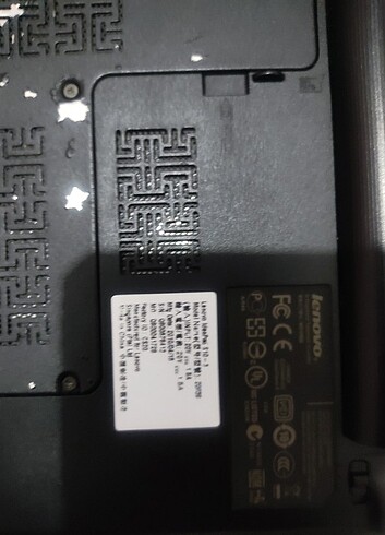 Lenovo küçük diz üstü bilgisayar  - Görsel 8