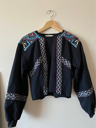 Siyah sweatshirt