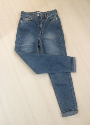 Yüksek bel jean