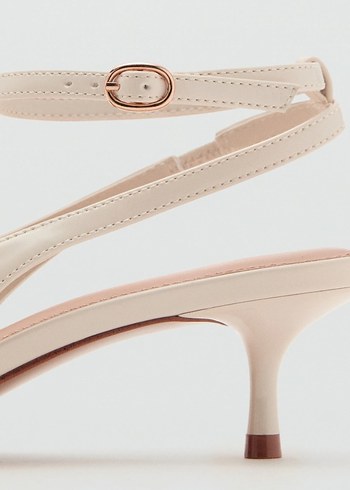 38 Beden Bej Stiletto Topuklu Kadın Ayakkabı