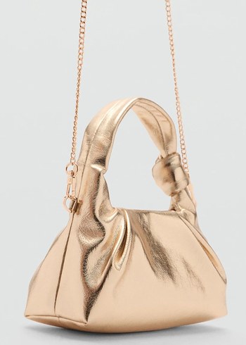 Mango zincir detaylı mini Çanta