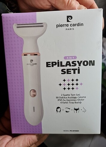 Pierre cardin epilasyon seti