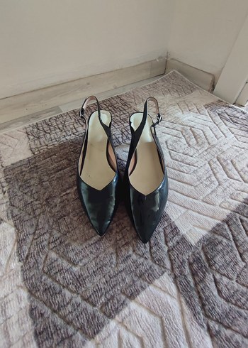 Kadın Siyah Stiletto Topuklu Ayakkabı - Görsel 3