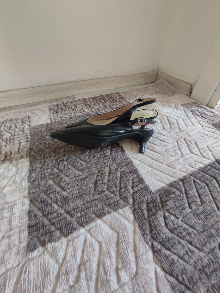 Kadın Siyah Stiletto Topuklu Ayakkabı - Görsel 2