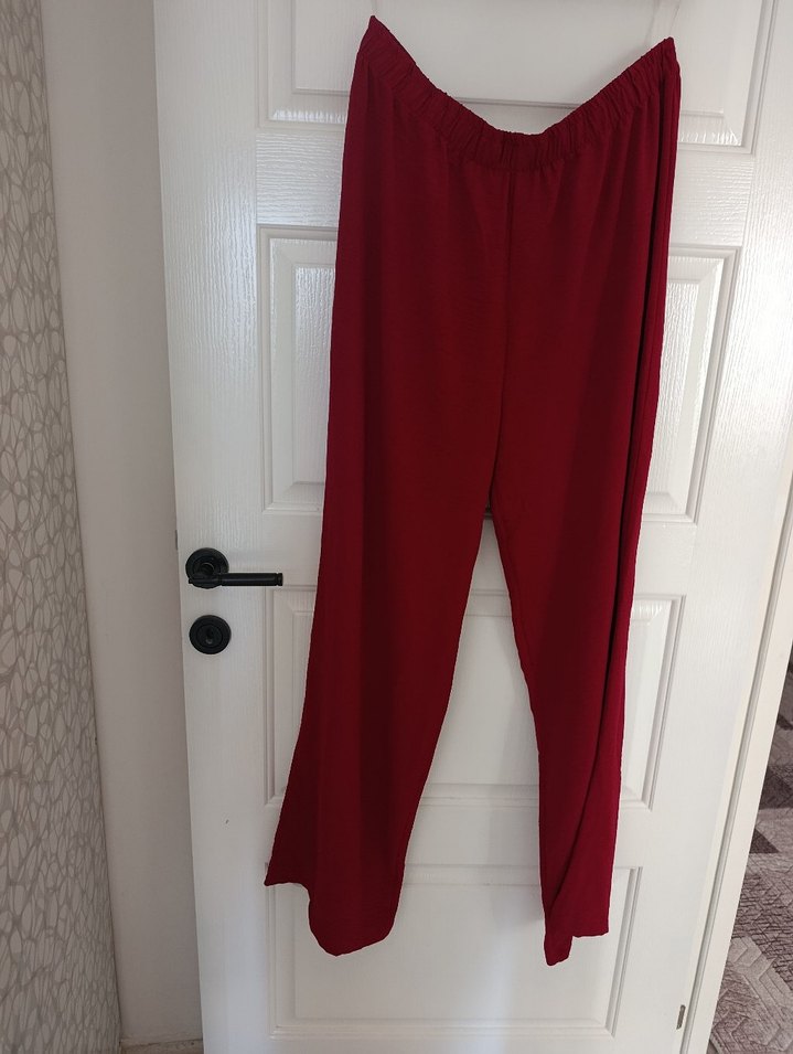 bol paça pantolon - Görsel 4