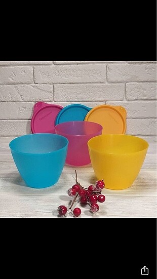 3?lü 400 ml renkli saklama kapları