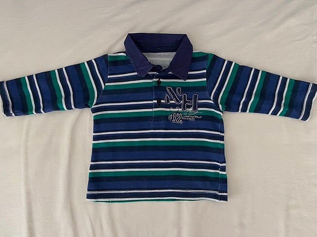 Polo yaka uzun kollu sweat