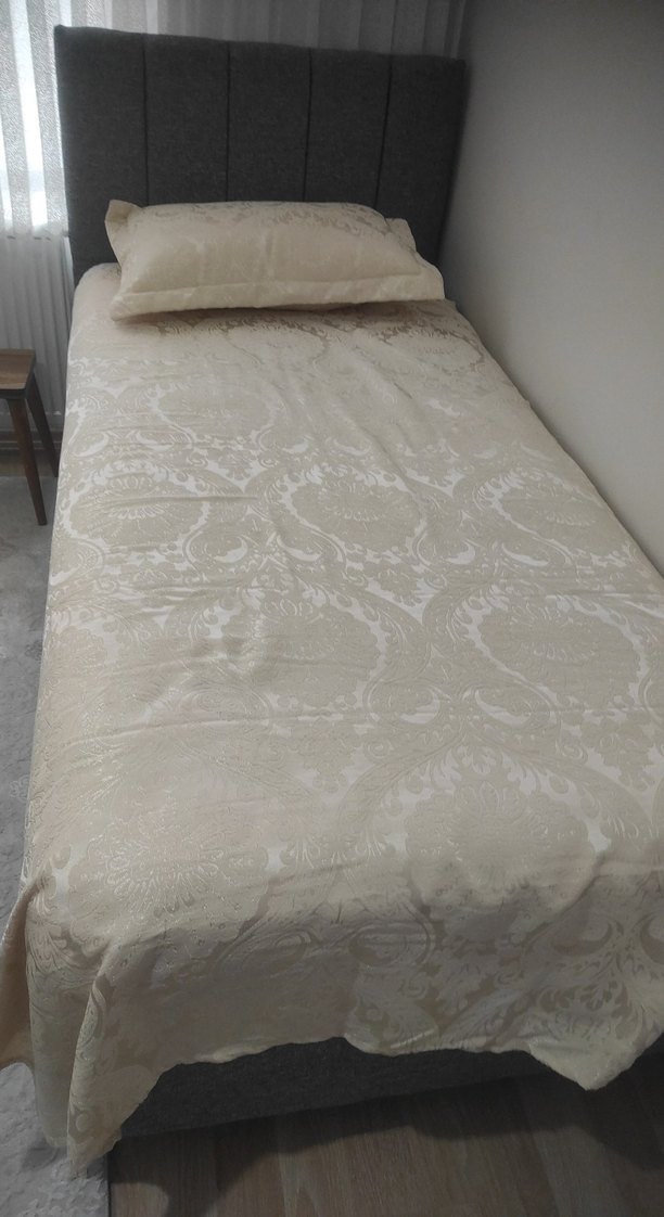 desenleri capiccona rengi Yatak Örtüsü 2 adet yastık kılıficinde - Görsel 4