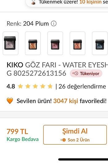  Beden Kiko orjinal far