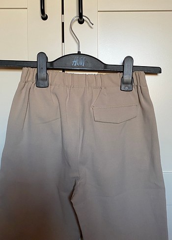 Zara Bej Düğmeli Pantolon - Görsel 6