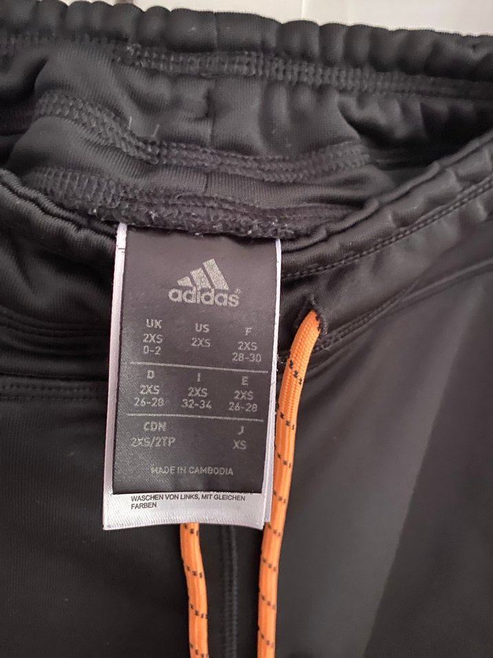 Turuncu Şeritli Siyah Kadın Eşofman takımı - Görsel 3