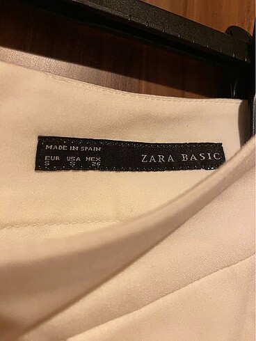 s Beden beyaz Renk Zara etek