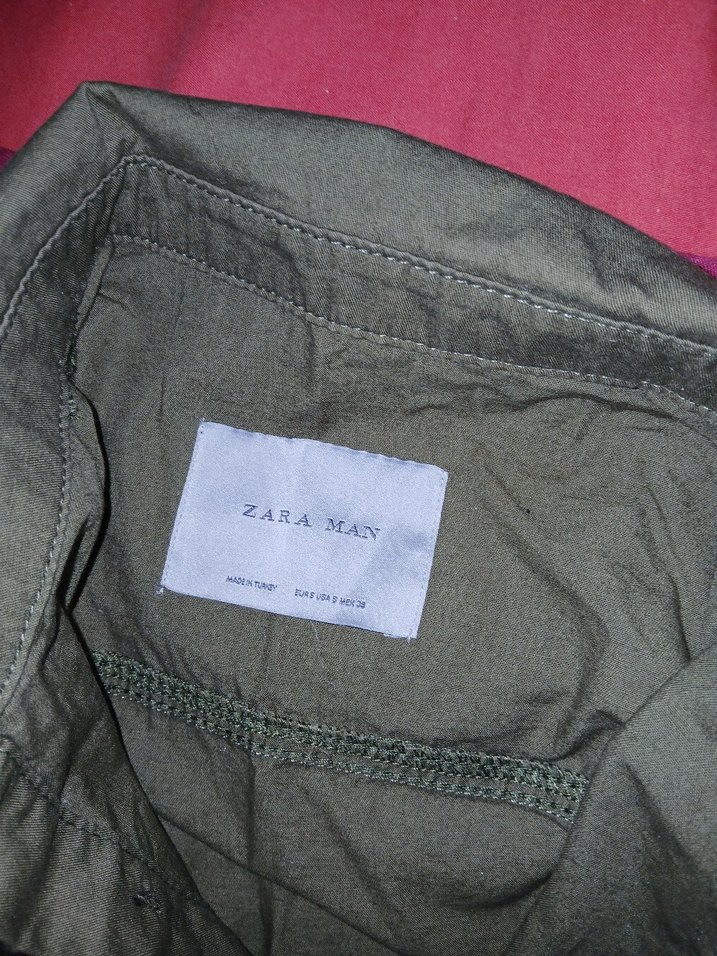 Zara Man Tulum Haki Yeşil - Görsel 3