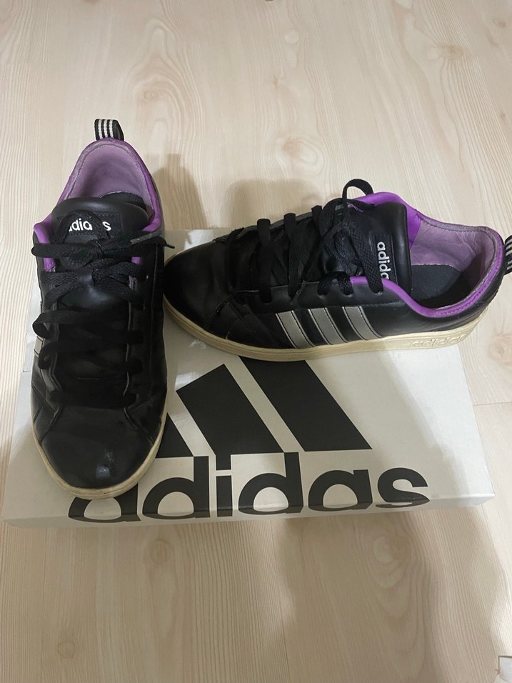 Mor Detaylı Adidas Kadın Spor Ayakkabı - Görsel 2